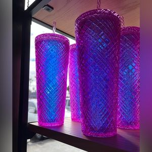 Starbucks purple/pink jeweled venti cold cup
